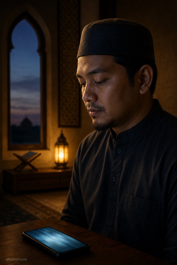 Ilustrasi Tazkiyah Minggu 9: Bila Mata Tidak Dijaga, Ketenangan Hati Yang Menjadi Harga
